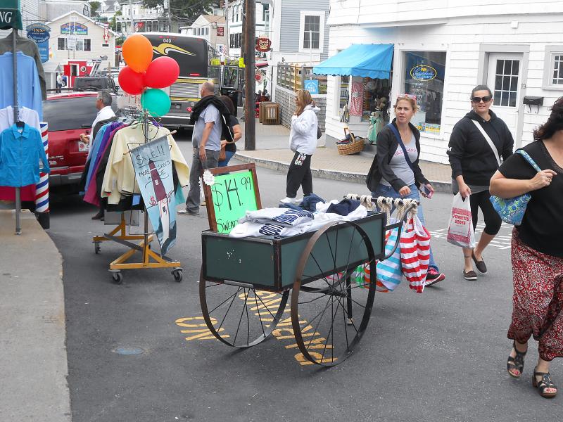 The streets and businesses in Boothbay Harbor were busy this summer. GARY DOW/Boothbay Register